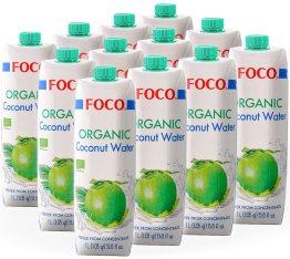 Кокосовая вода FOCO, tetra pak, 1 литр