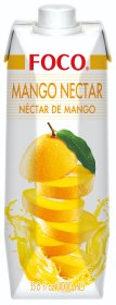Нектар манго FOCO без сахара, tetra pak, 1 литр