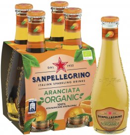 Газированный напиток «Сан Пеллегрино» (S. Pellegrino) с апельсином 0,2 литра