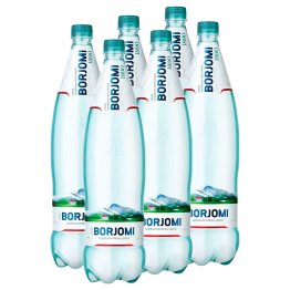 Минеральная вода Borjomi, ПЭТ, 1,25 литра