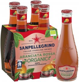 Газированный напиток «Сан Пеллегрино» (S. Pellegrino) с красным апельсином 0,2 литра