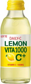 Напиток витаминизированный Lotte "Daily-C Лимон", 0,14 л