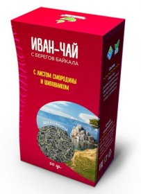 Иван-чай с листом смородины и плодами шиповника 50 г