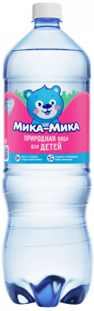 Природная вода для детей «Мика-Мика», ПЭТ 1,5 литра